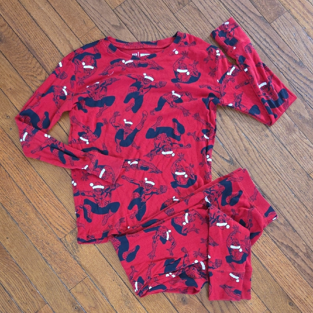 Marvel Spiderman Christmas Homiday Pajama Set (Youth 14)